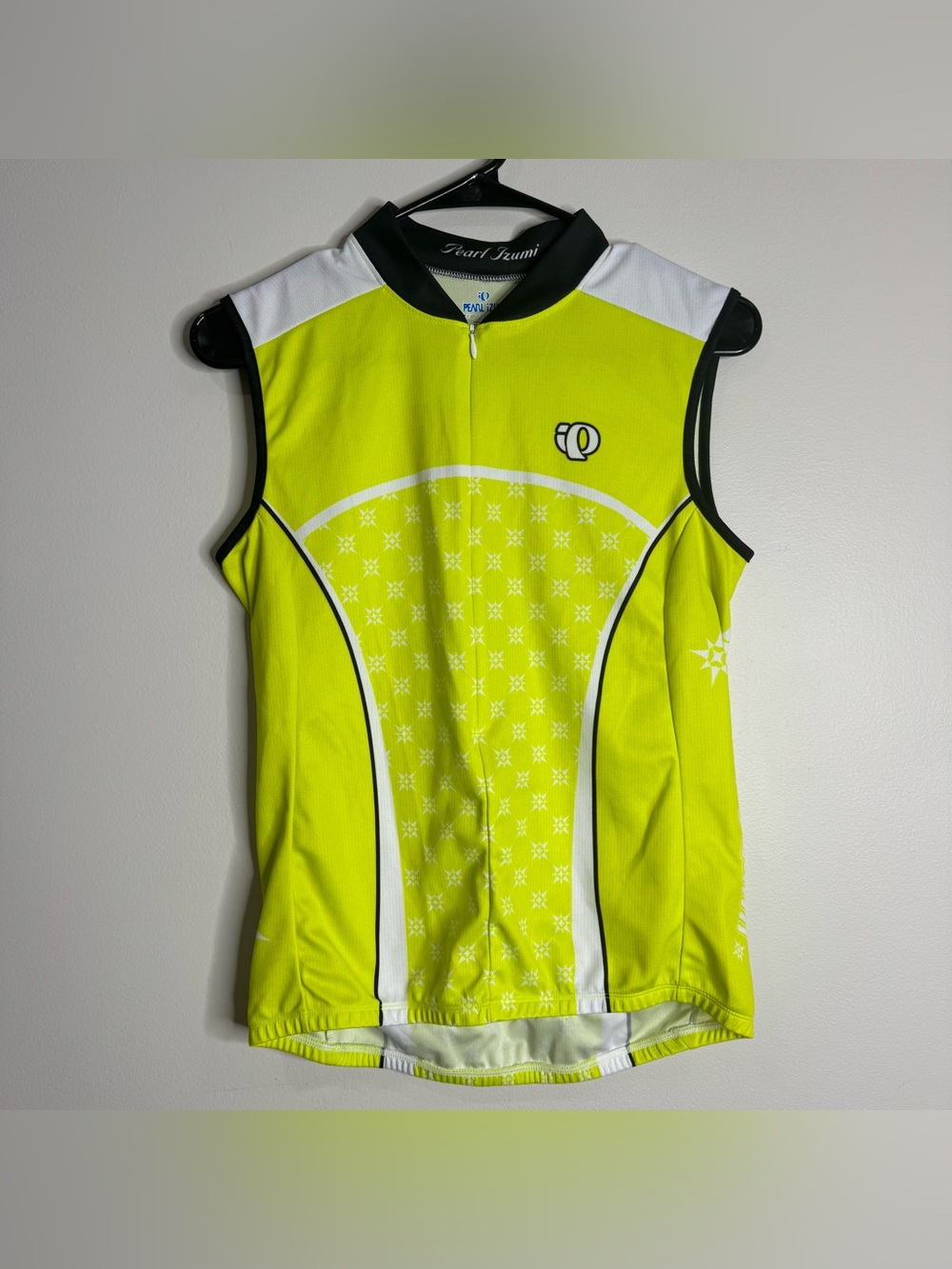 Pearl Izumi Women's Select LTD Sleeveless Cycling Jersey Pockets Bright Green M